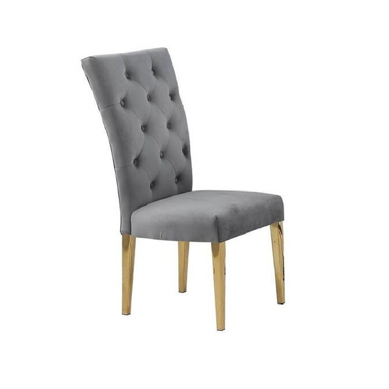 Modern Design Upholstered Dining Chair (Set of 2)