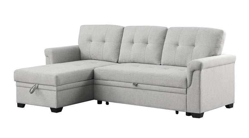 Hunter - Reversible Sleeper Sectional Sofa With Storage Chaise