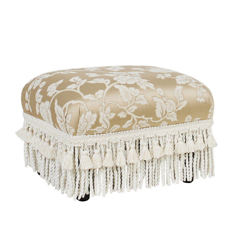 Fiona - Handcrafted Accent Footstool Ottoman