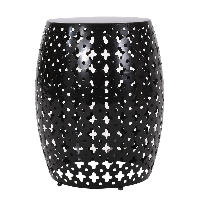 Modern Design, Metal End Table, Large