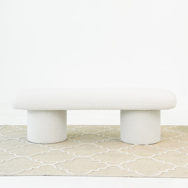 Randolph - Bench - Ivory