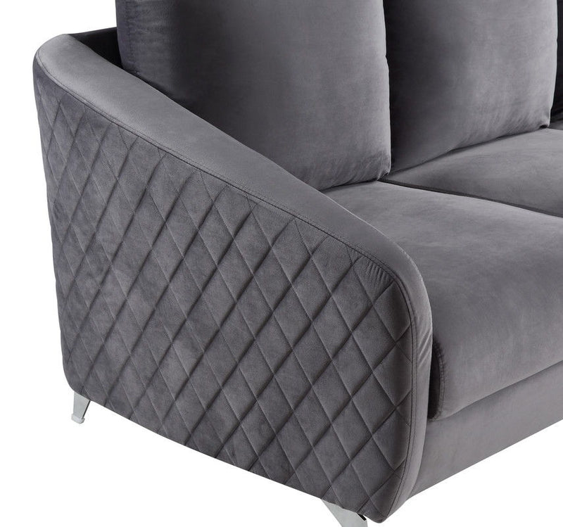 Sofia - Modern Chic Loveseat Couch