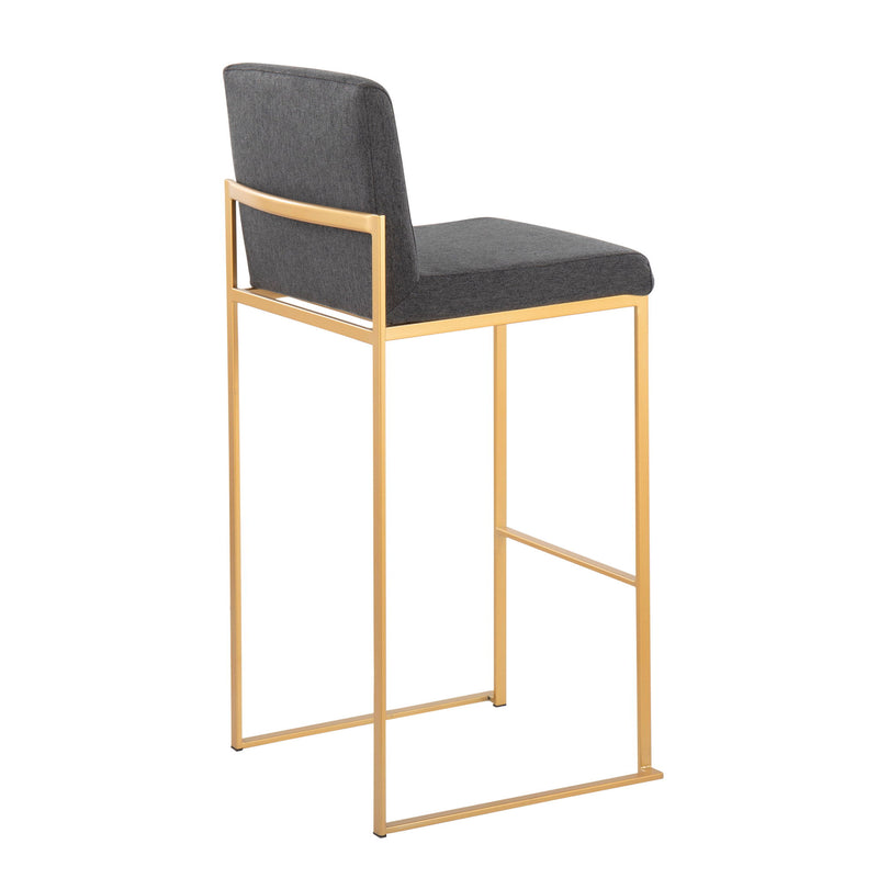 Fuji - Contemporary Design High Back Barstool