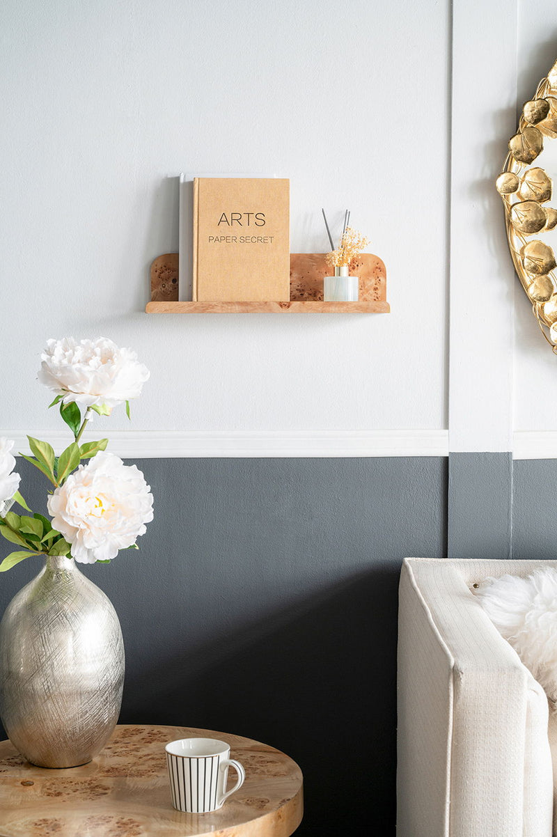 Burl - Eco-Friendly Floating Wall Shelf