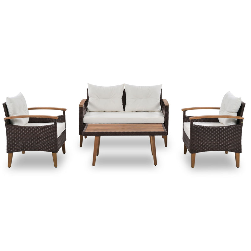 4 Piece Garden Furniture, Patio Seating Set