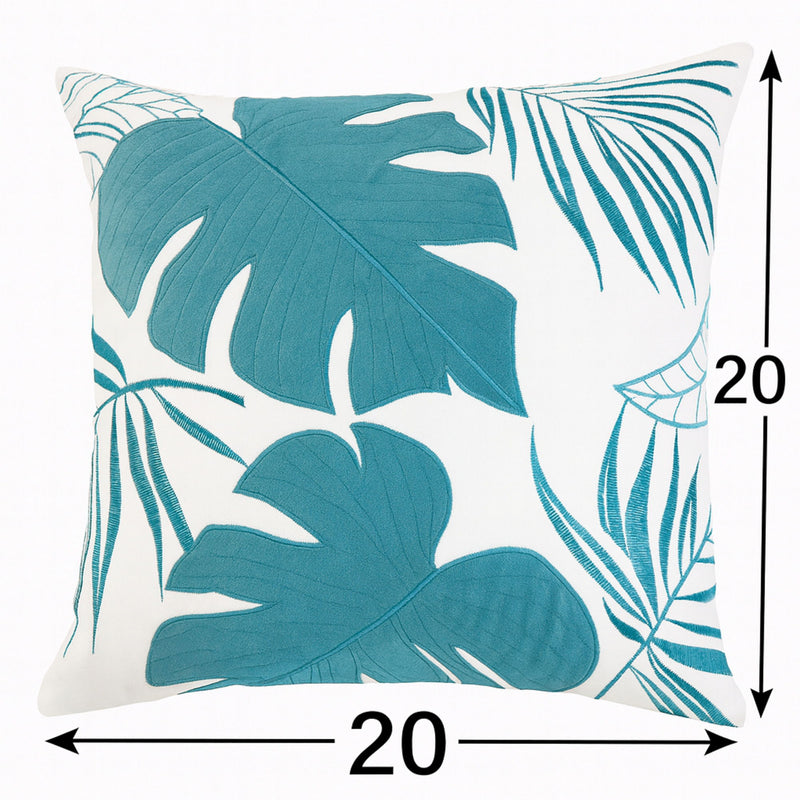 Autumn Vibes Leaf Accent Pillow