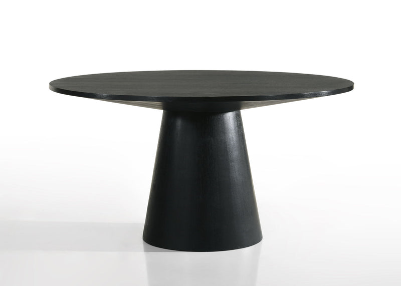 Jasper - Contemporary Round Dining Table With Finish Chairs