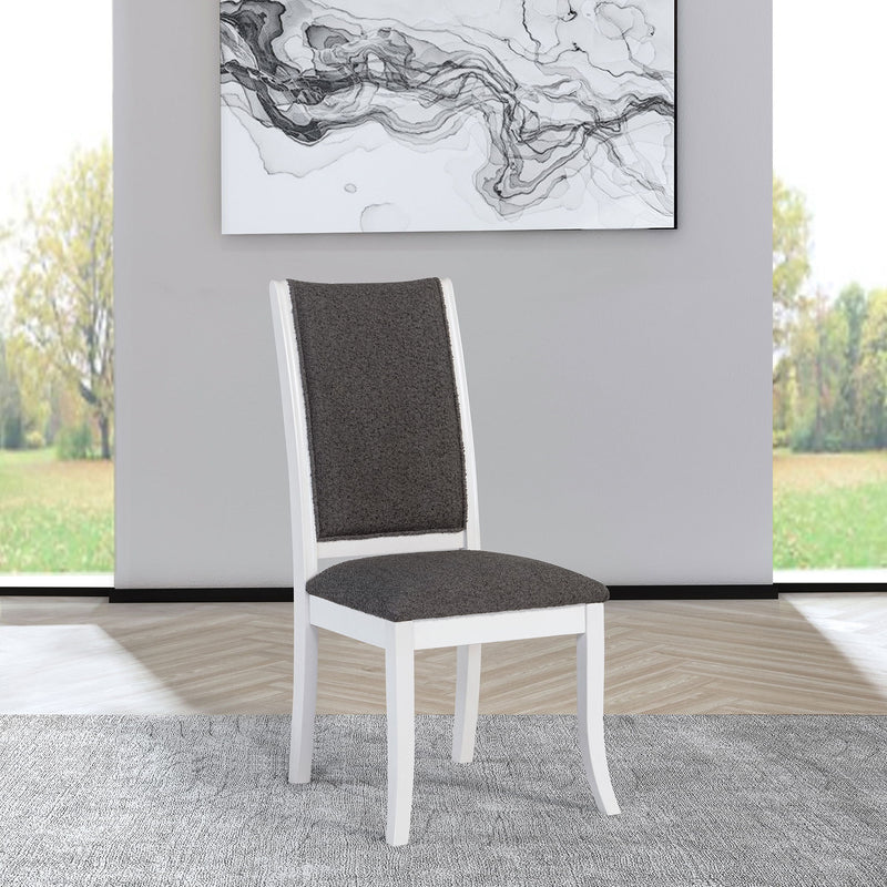 Tyler Pearl - Upholstered Dining Side Chair (Set of 2) - Taupe