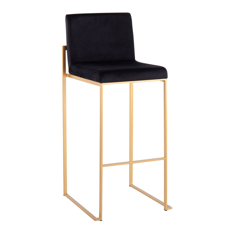 Fuji - Contemporary Design High Back Barstool