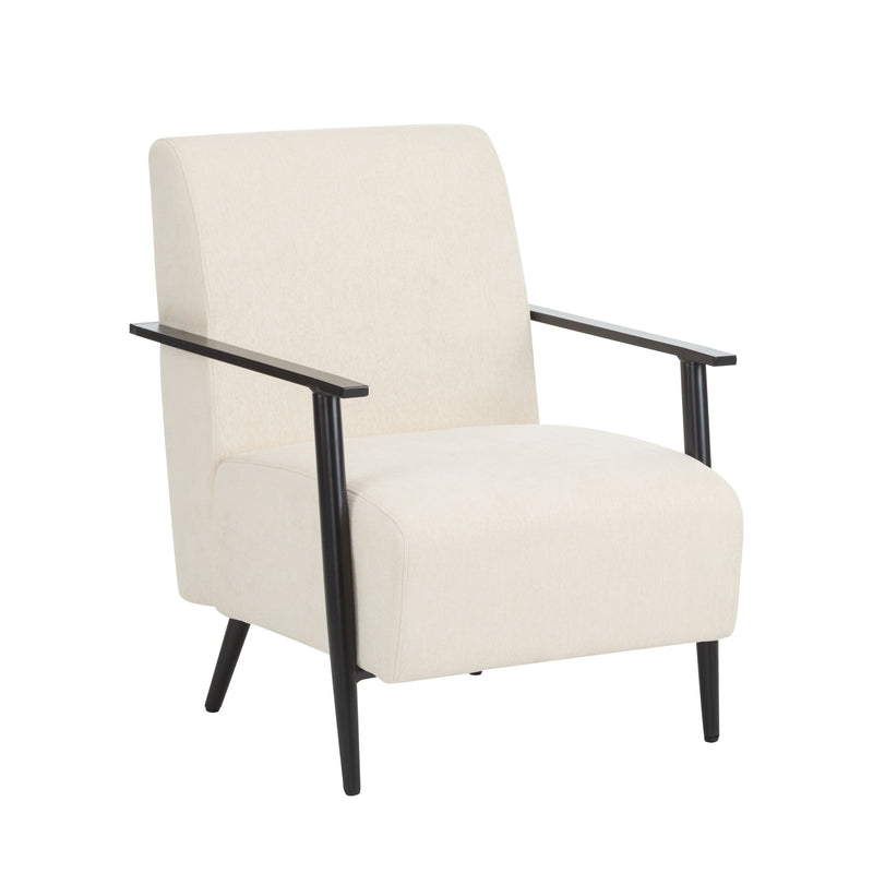 Modern Lounge Chair With Upholstery