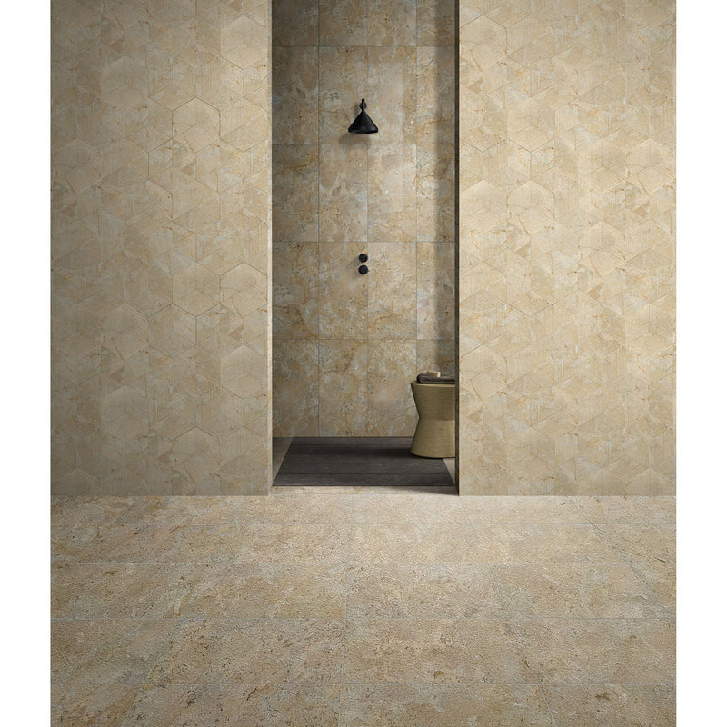 Natural Marble Polished Tile For Wall And Floor (Set of 4)