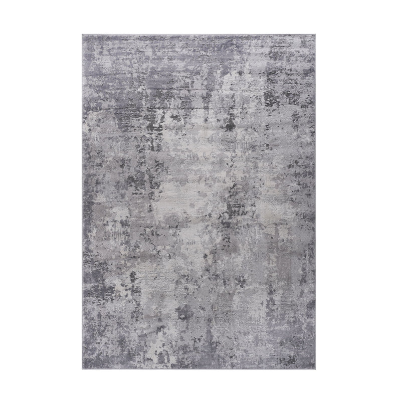 Marfi - 6' X 9' Abstract Area Rug - Light Gray