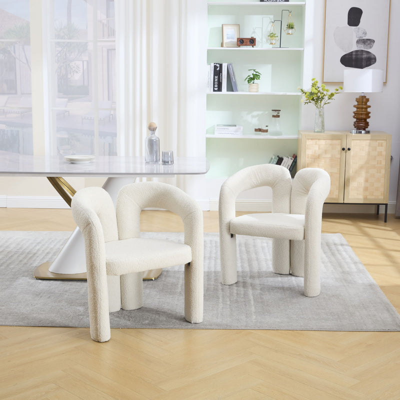 Coolmore Contemporary Designed Accent / Dining Chair With Armrests