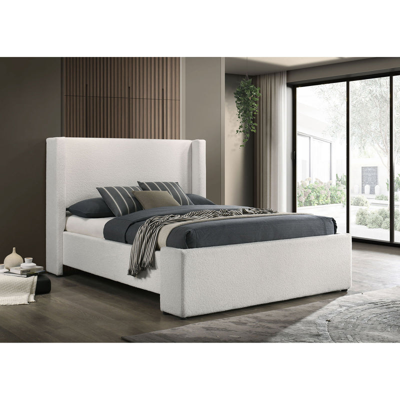 Froberg - Platform Bed With Wingback Headboard