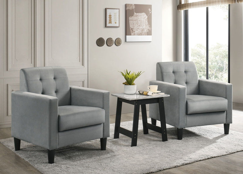 Hale - Armchairs And End Table Living Room (Set of 3)