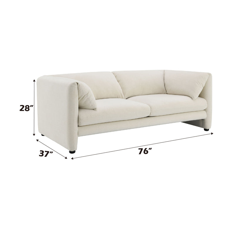 Jaeda - Loveseat - Beige