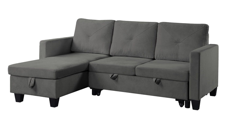 Nova - Reversible Sleeper Sectional Sofa With Storage Chaise