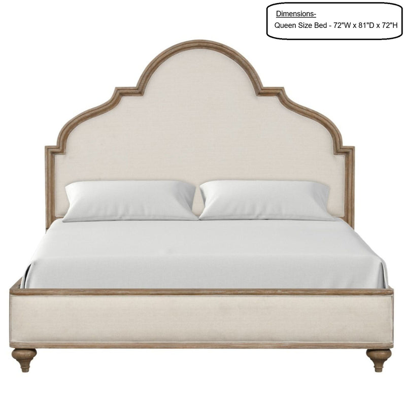 Gorgeous Classic Bed With Upholstered Bedframe