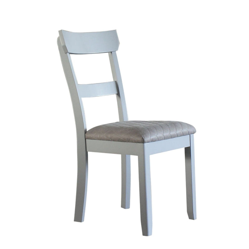 House Marchese - Two Tone Side Chair (Set of 2) - Gray / Pearl Gray