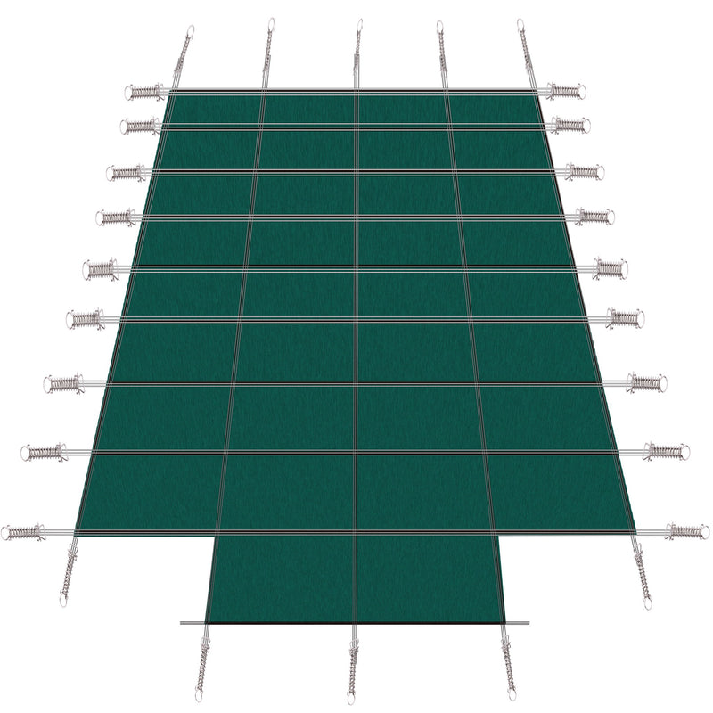 20 X 40 Ft High Strength Pool Safety Cover For Rectangular Inground Winter Swimming Pools