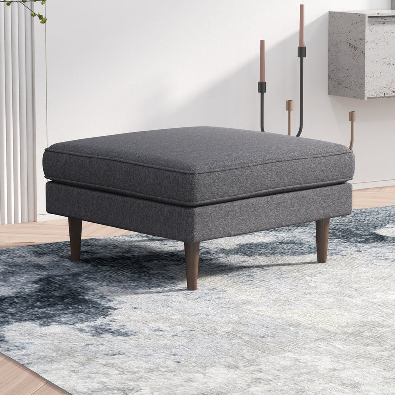 Amber - Square Upholstered Ottoman