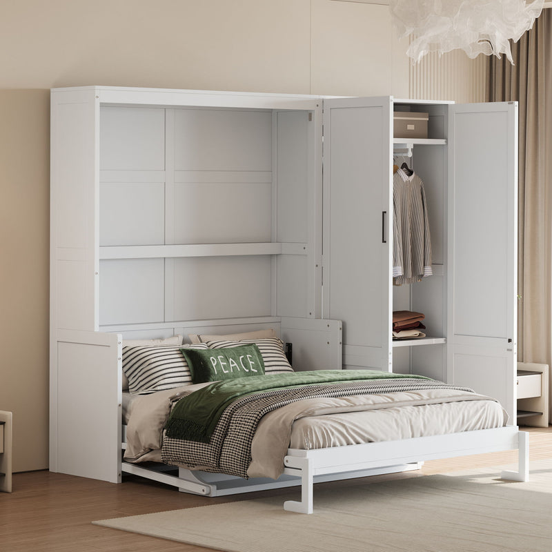 Murphy Elegant Wall Bed With Closet