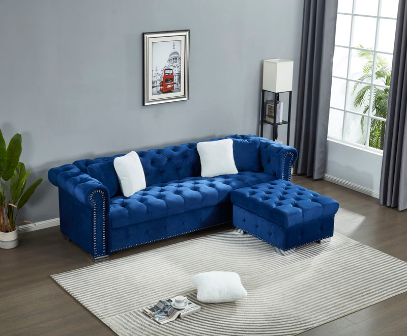 4 Seater Oversized L Shaped Reversible Sectional Sofa