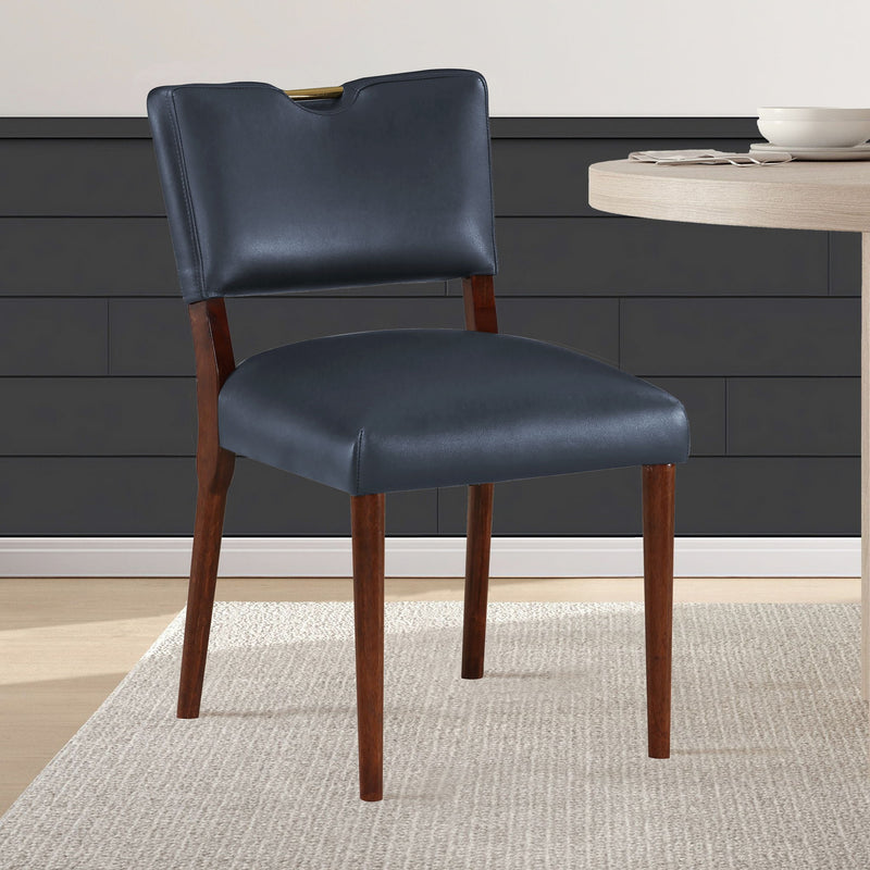 Bryson - Dining Chair (Set of 2) - Dark Navy