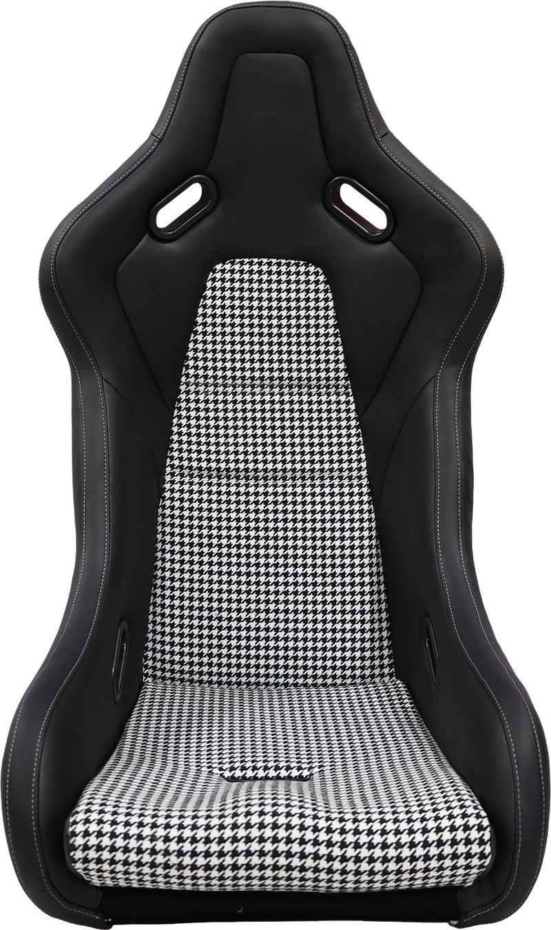 Racing Seat - Black White