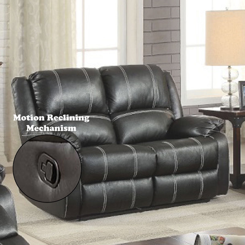 Zuriel - Synthetic Recliner Loveseat
