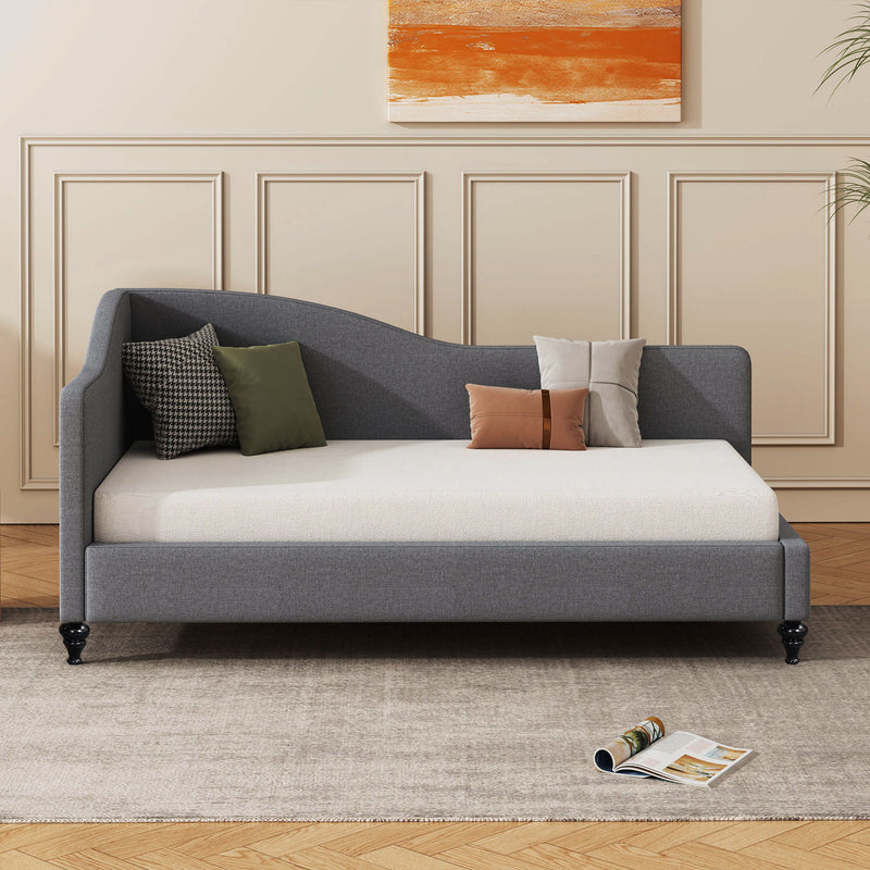 Modern L Shaped Daybed With Legs