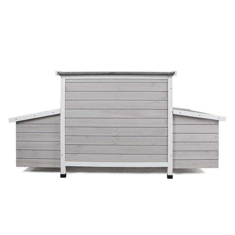 Large Chicken Coop Outdoor Hen House & Dual Nesting Boxes