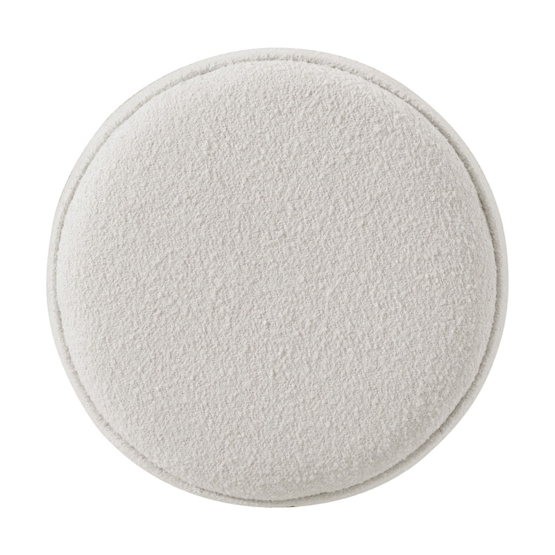 Backless Bar Stools With Soft Cushion (Set of 2) - Brown