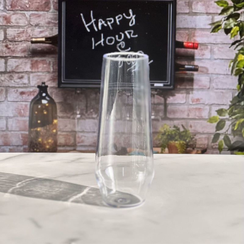 Tritan Lexington - Unbreakable Plastic Champagne Flutes, 9Oz (Set of 4) - Clear