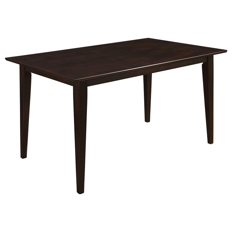 Henin - Rectangle Dining Table - Cappuccino