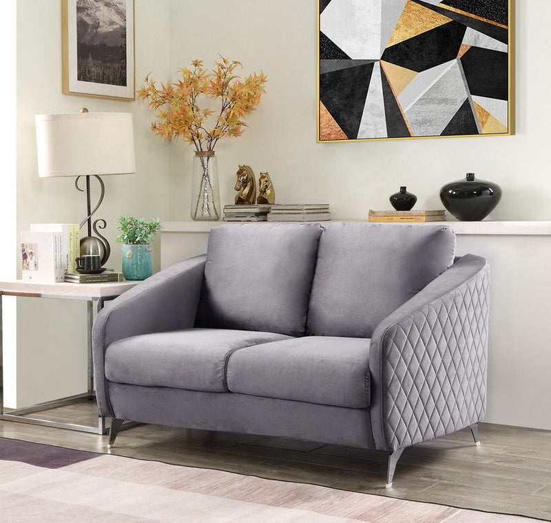 Sofia - Modern Chic Loveseat Couch