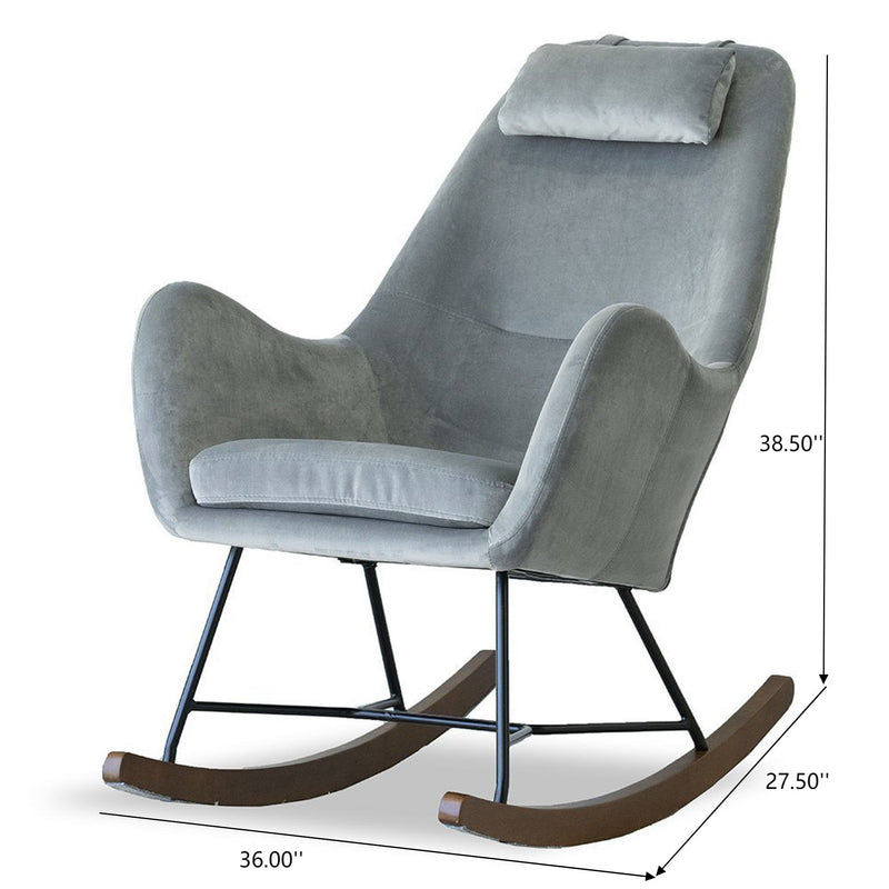 Chel - Mid-Century Modern Rocking Chair