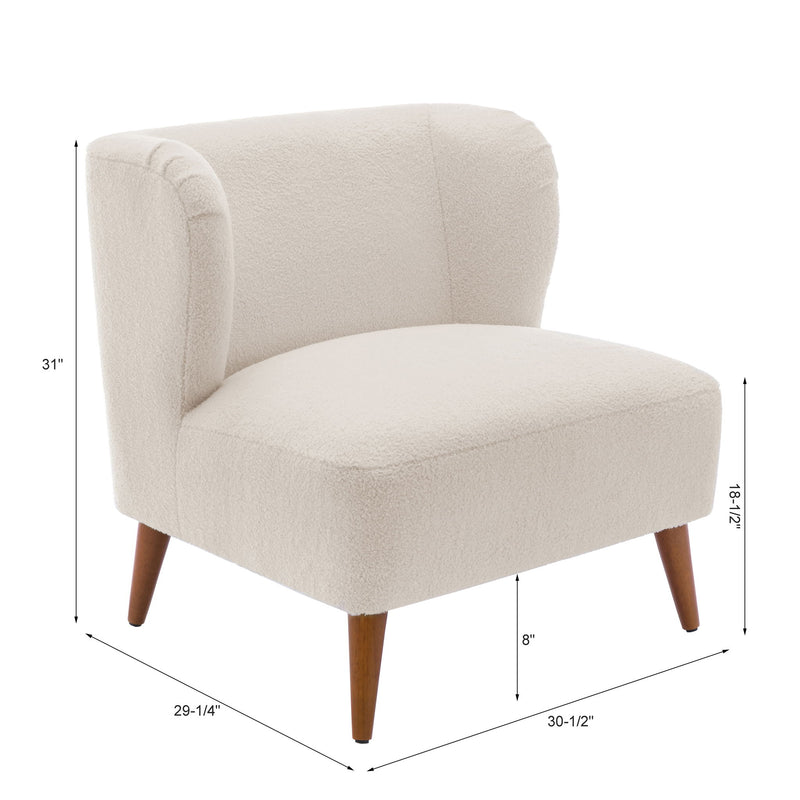 Veda - Accent Chair - White