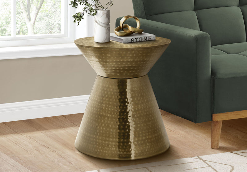 Drum Accent Side Table, Contemporary & Modern Elegant Design