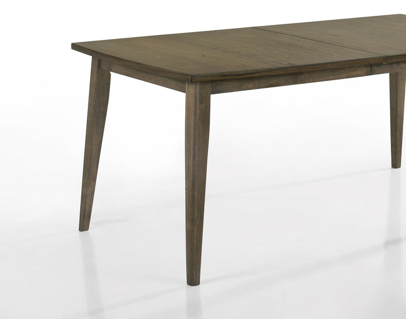 Bistro - Dining Table With Off Fabric Dining Chairs