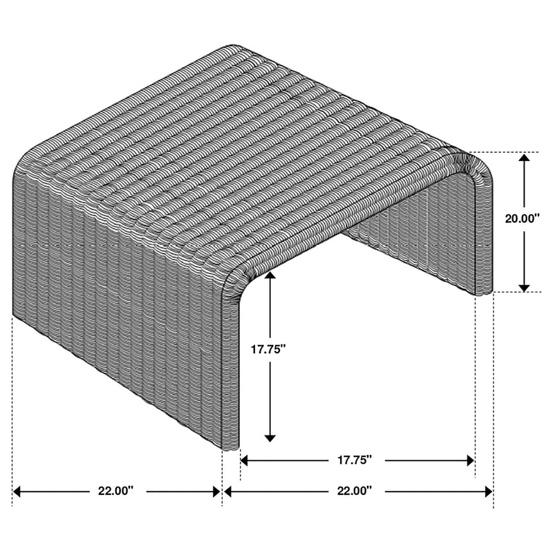 Gage - Square End Table