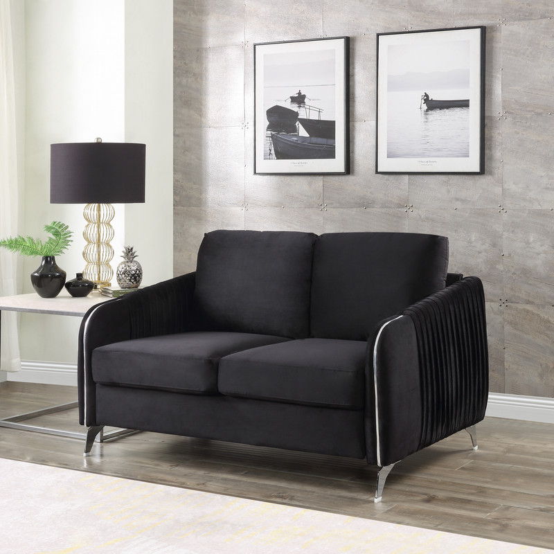 Hathaway - Modern Chic Loveseat Couch