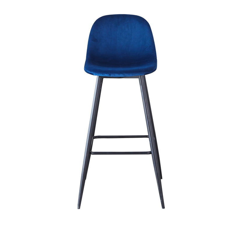 Barstool With Back (Set of 2)