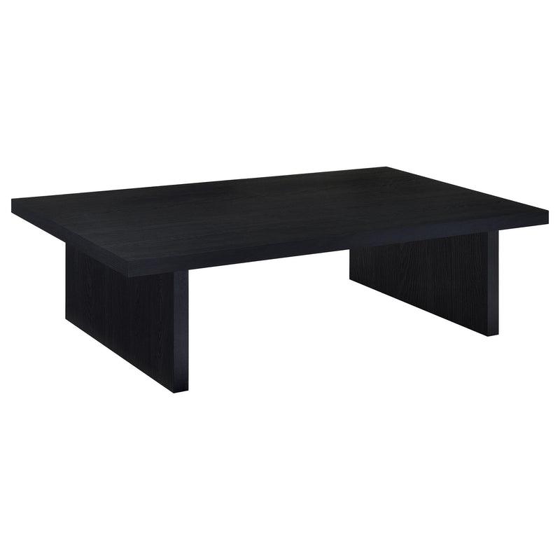 Caroline - 2 Piece Rectangular Coffee And End Table Set - Black