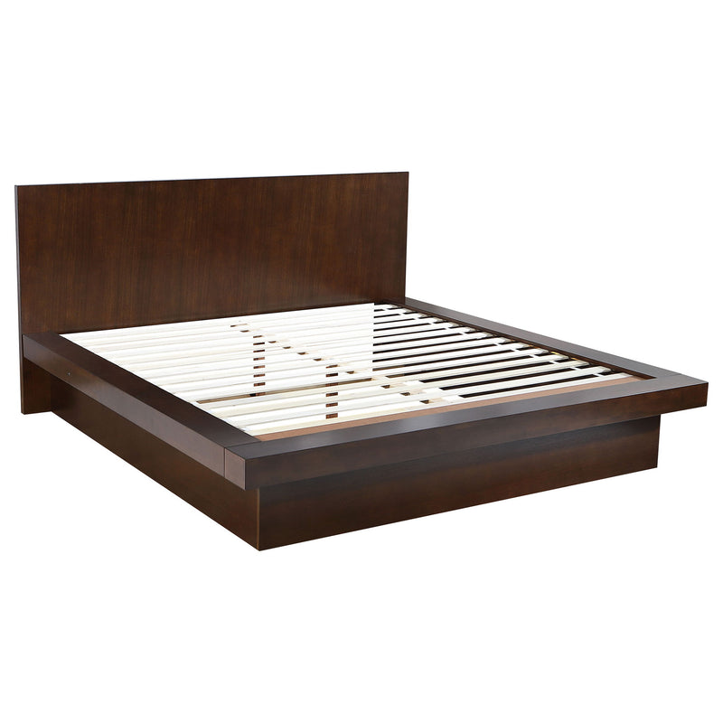 Tokyo - LED Panel Bed With Structured Headboard