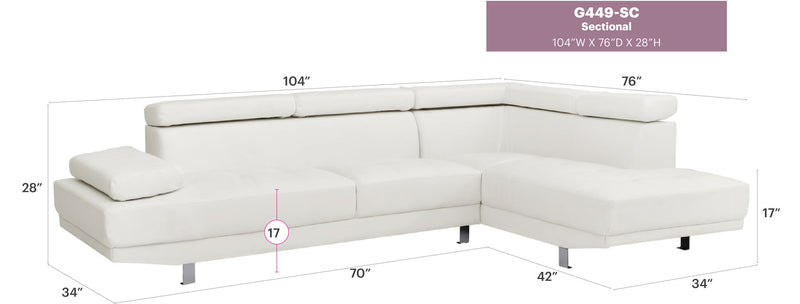 Riveredge - Comfort Sectional