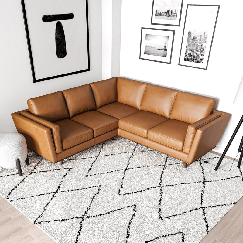 Erman - Corner Sofa - Tan
