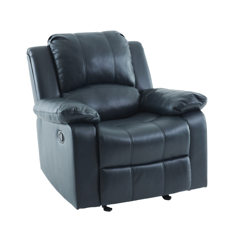 Charlotte - Gel Glider Recliner - Blue