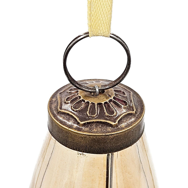 Luster Tear Drop Ornament, Glass Decorative Hanging Christmas Tree Ornaments For Holiday Party Decorations (Set of 12)