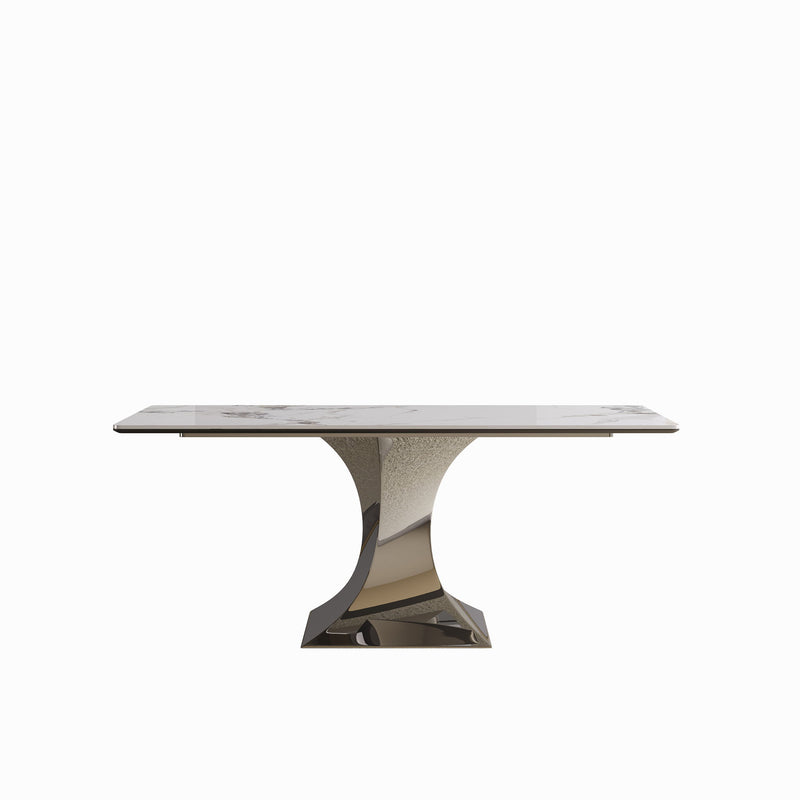 Modern Rectangular Dining Table With Chairs